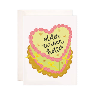 Older Wiser Hotter Card