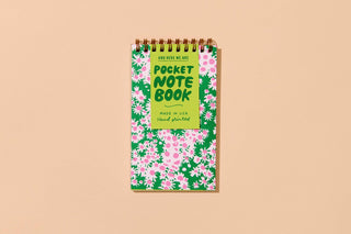 Wildflower Spiral Pocket Size Notebook