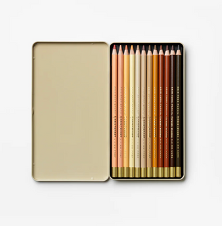 12 Pack Colour Pencils - Skin Tone