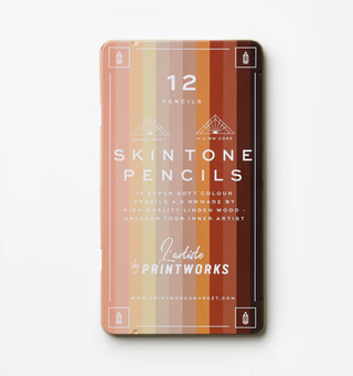 12 Pack Colour Pencils - Skin Tone