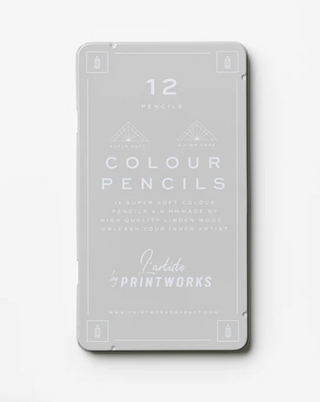 12 Pack Colour Pencils - Classic