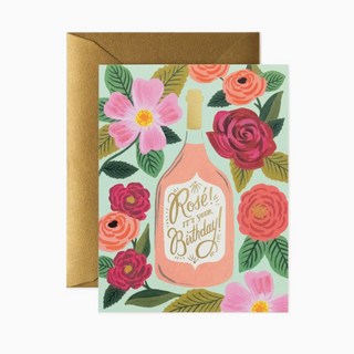 Rosé It's Your Birthday Card
