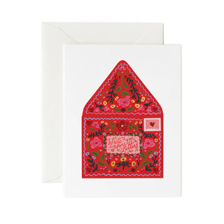 Write More Letters Card