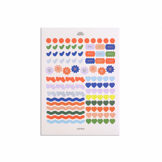 Planner Stickers Silver