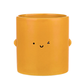 Mustard Smile Toki Ceramic Pot