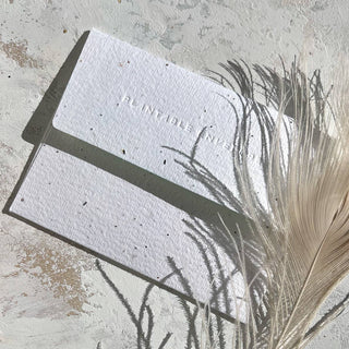 Peach - Thank You Card