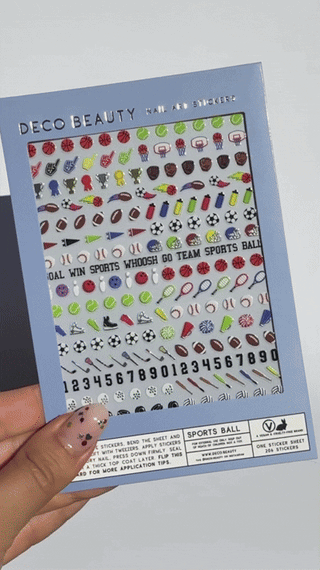 Deco Beauty - Nail Art Stickers - SPORTS BALL
