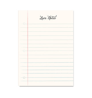 Love Notes Notepad