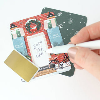 Scratch-off Cards Brick Winter Shop Small