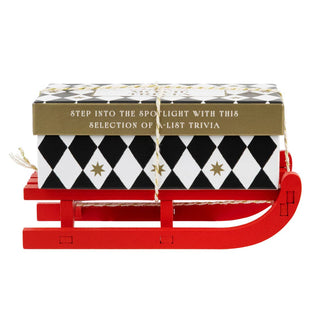 Movie Trivia Christmas Mini Sleigh - 2.6'' | Christmas Game |