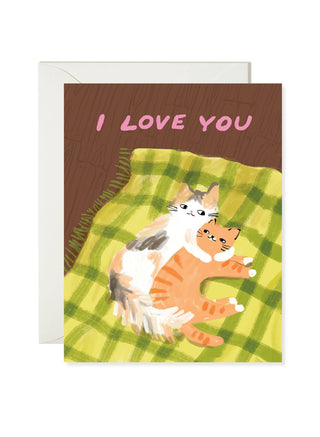 Sweet Cat Love Card