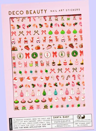 Deco Beauty - Nail Art Stickers - SANTA BABY