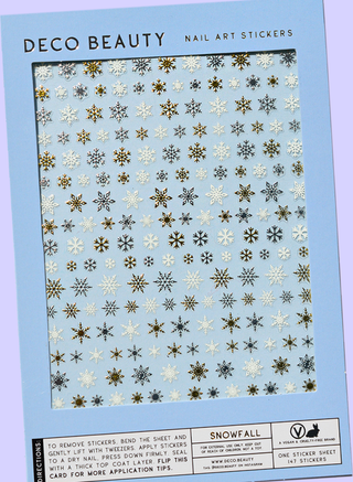 Deco Beauty - Nail Art Stickers - SNOWFALL