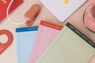 Mini Legal Pad Set of 3