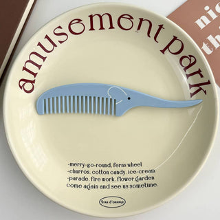 Whimsical Animal Acetate Combs，Vegetable Portable Hair Tools