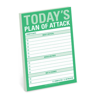 Today's Plan of Attack Great Big Stickies