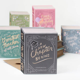 A New Chapter Begins Graduation Card