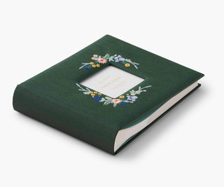 Wildwood Embroidered Heirloom Photo Album