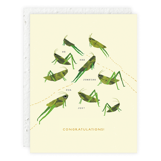 Jumping For Joy Card