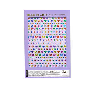 Deco Beauty - Nail Art Stickers - CONFETTI