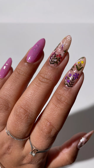 Deco Beauty - Nail Art Stickers - WILDFLOWER