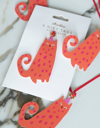 Die-Cut Gift Tags | Party Cat