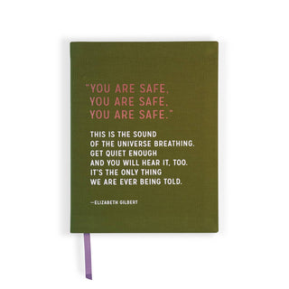 Elizabeth Gilbert You Are Safe Journal