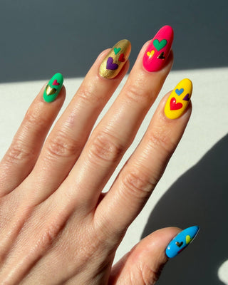 Deco Beauty - Nail Art Stickers - JUST HEARTS