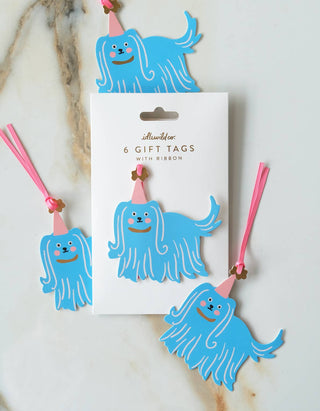 Die-Cut Gift Tags | Party Dog