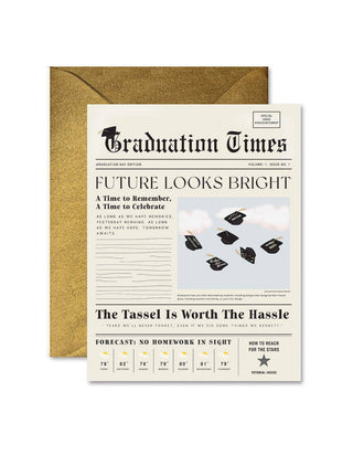 Graduation Times Greeting Card