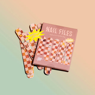 Checkerboard Nail Files