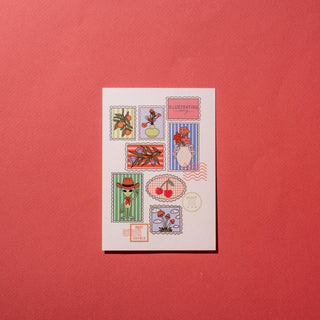 Stamp Sticker Collection