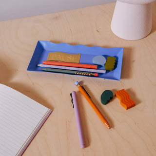 Cloud Pen Tray: Gold