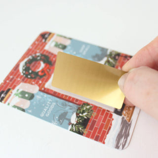Scratch-off Cards Brick Winter Shop Small
