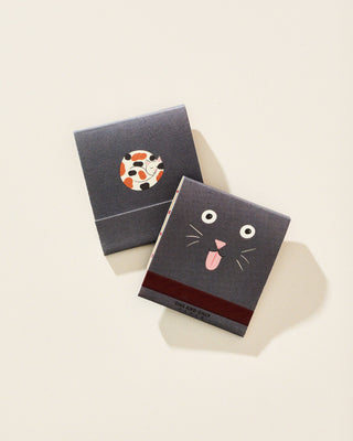 Cats Printed Stem Matchbook