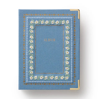 Delphine Embroidered Small Photo Album