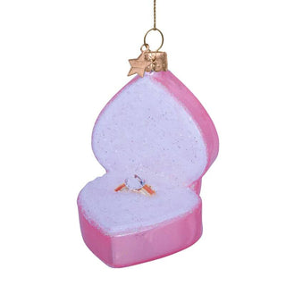 Wedding Ring Box Ornament