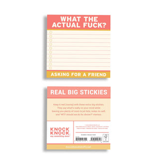 Actual Fuck Large Sticky Notes