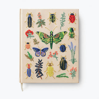 Curio Embroidered Fabric Sketchbook