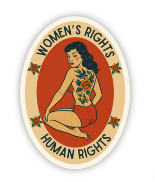 Women's Rights, Human Rights Sticker 