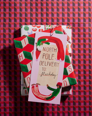 North Pole Delivery Gift Tag