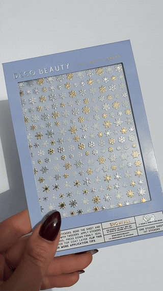 Deco Beauty - Nail Art Stickers - SNOWFALL