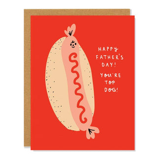 Top Dog Father's Day Card