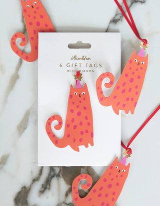 Die-Cut Gift Tags | Party Cat