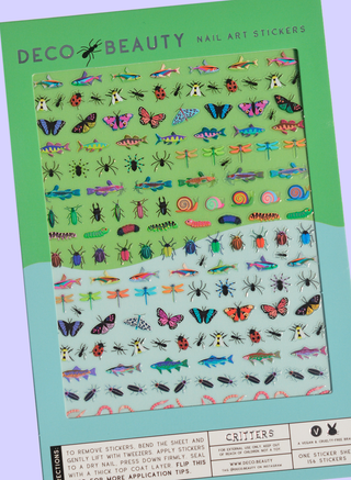 Deco Beauty - Nail Art Stickers - CRITTERS