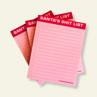 Santa's Shit List