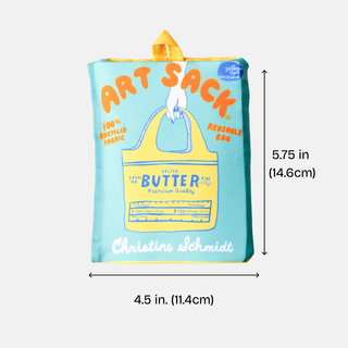 Butter Art Sack - Eco-Friendly Reusable Tote