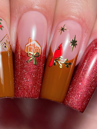 Deco Beauty - Nail Art Stickers - DECO THE HALLS (Holiday)