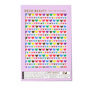 Deco Beauty - Nail Art Stickers - JUST HEARTS
