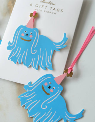 Die-Cut Gift Tags | Party Dog